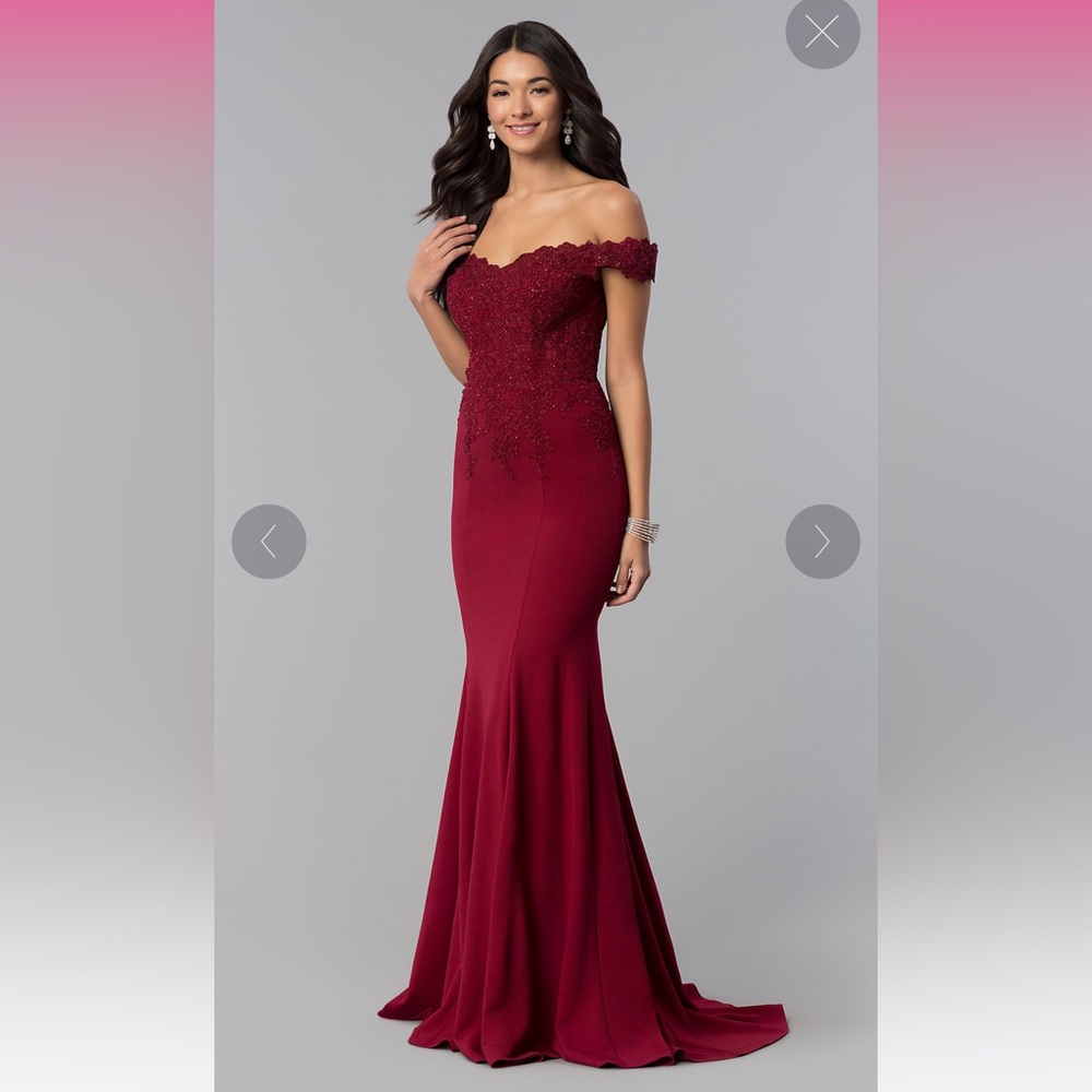 Dancing Queen Red, Off - the - Shoulder Dress